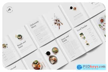 Creativemarket FOODIES Cookbook & Food Recipe