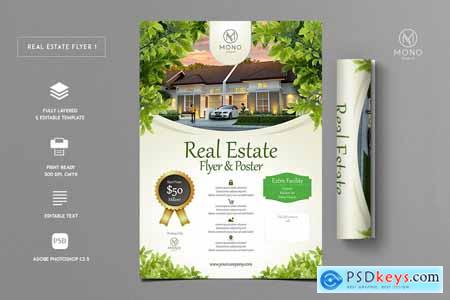 Creativemarket Premium Real Estate Flyer 1