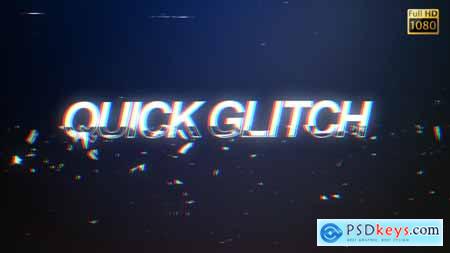 Videohive Quick Glitch