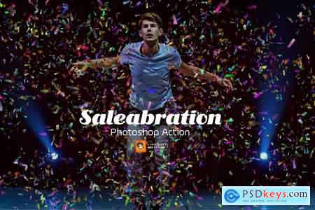 Creativemarket Saleabration Photoshop Action