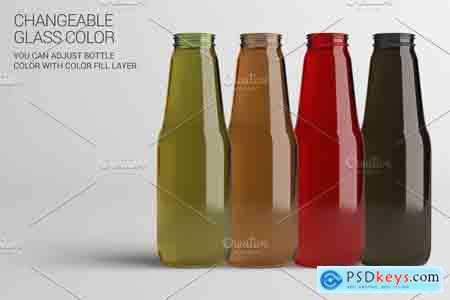 Creativemarket Juice Bottle LG Mock-Up 2 V2,0