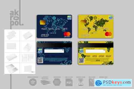 Creativemarket Credit Cards Mockup