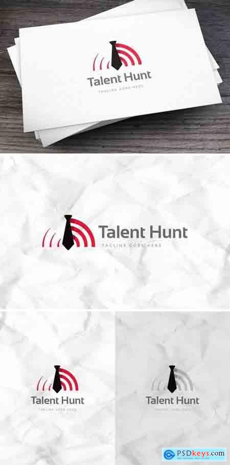 Talent Hunt Logo Template
