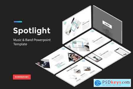 Spotlight - Powerpoint, Keynote, Google Sliders Templates