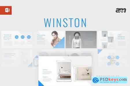 Winston - Powerpoint, Keynote, Google Sliders Templates