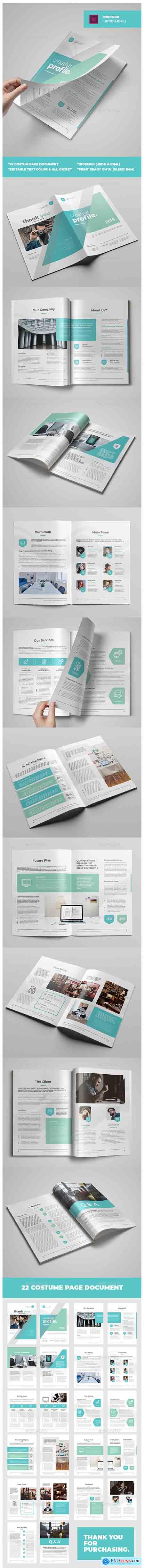 Graphicriver Creative Profile Template