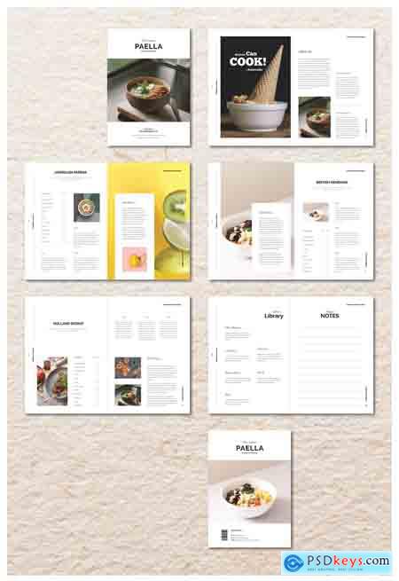 Creativemarket Recipe Book Cookbook