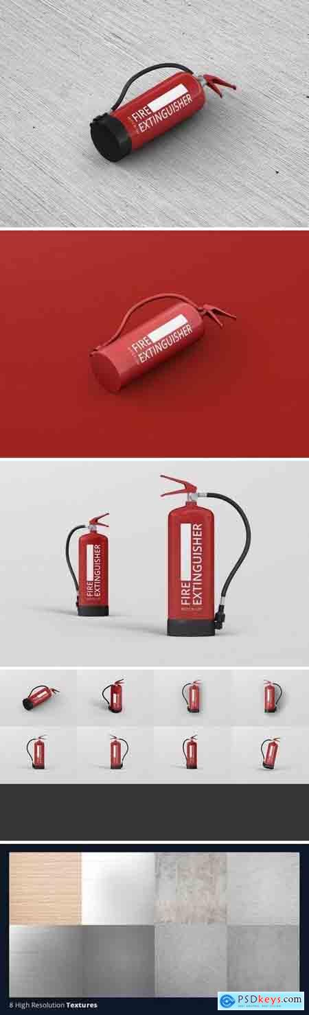 Fire Extinguisher Mockup