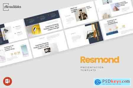 Resmond - Powerpoint, Keynote, Google Sliders Templates