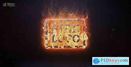 Videohive Fire Logo Free