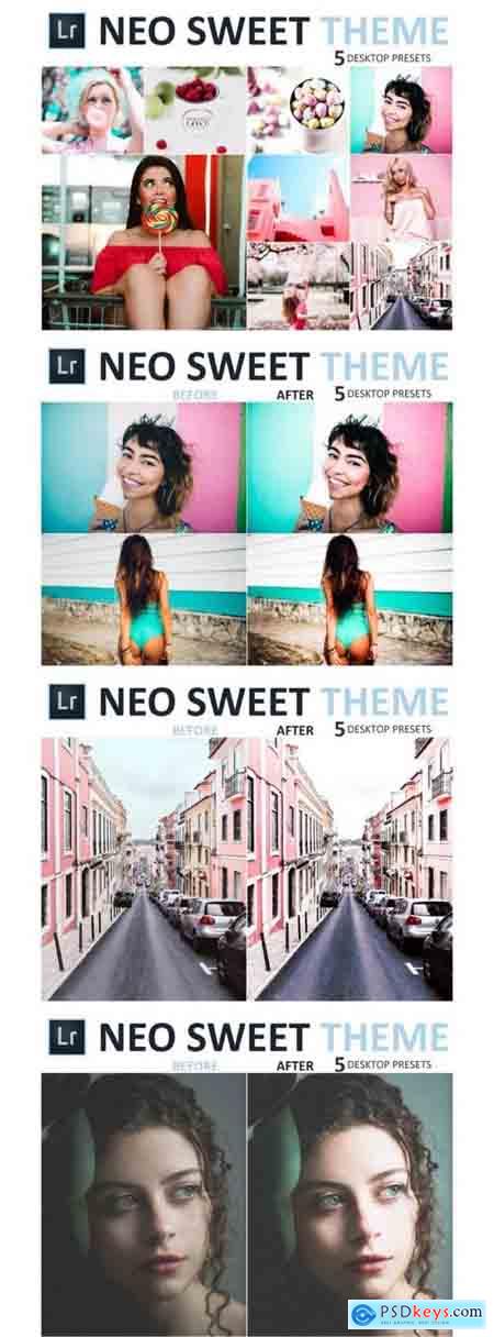 Neo Sweet Theme Desktop Lightroom Presets