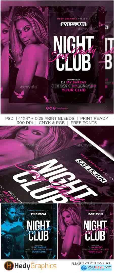 Graphicriver Night Club Flyer