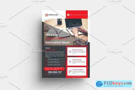CreativeMarket Business & Consulting Flyer