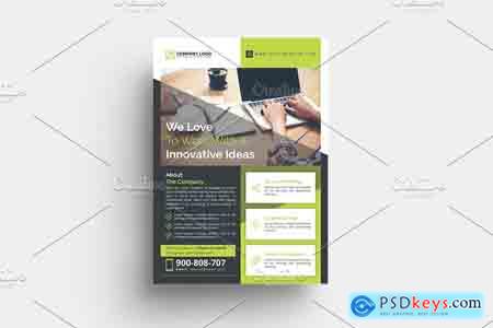 CreativeMarket Business & Consulting Flyer