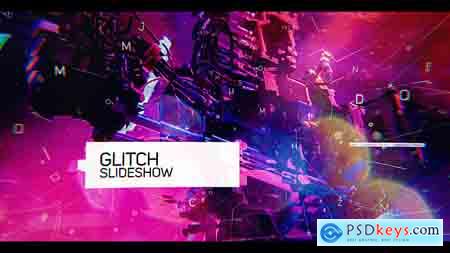 VideoHive Glitch Slideshow Free