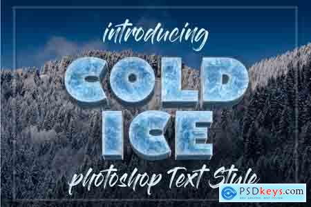 Creativemarket 10 Frozen Photoshop Layer Style