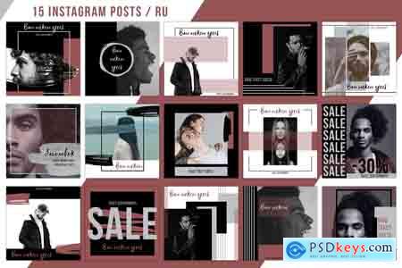 Creativemarket Social Media Pack - Instagram