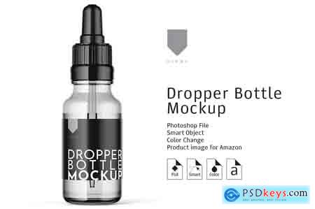 Creativemarket Dropper Bottle Mockup 4