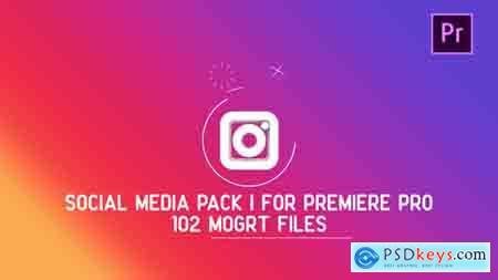 Videohive Social Media Pack MOGRT for Premiere PRO Free