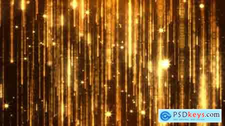 VideoHive Golden Particles Free