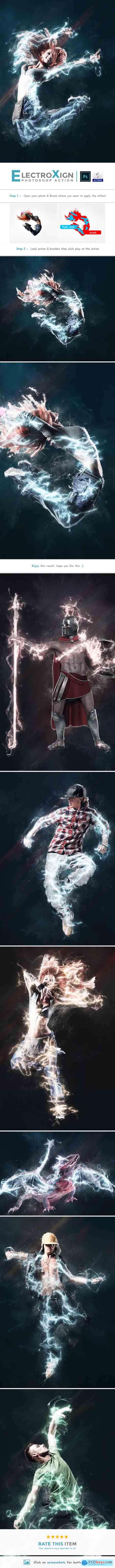 Graphicriver ElectroXign PS Action