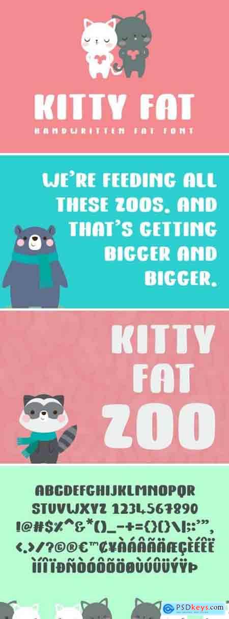 Kitty Fat Font