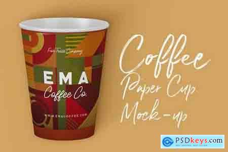 Coffee Paper Cup Mock-up