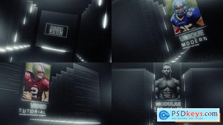 Videohive Dark Room Sports Cinematic Titles Free