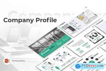 Company Profile Powerpoint and Keynote Templates