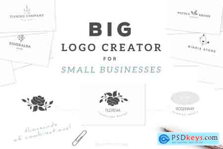 Creativemarket Big Logo Creator for Small Business