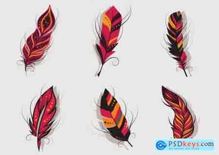 Boho Feather Pack
