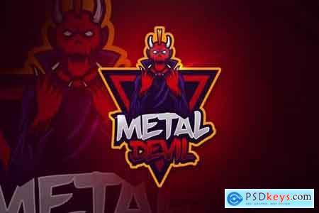 Metal Devil - Mascot & Esport Logo