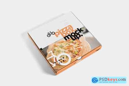 Creativemarket 5 Pizza Box Mockups