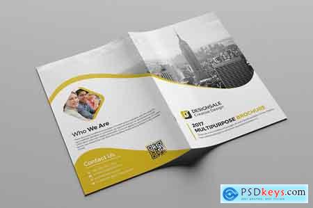 Creativemarket Bi Fold Brochure