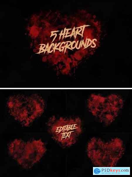Dark Grunge Hearts