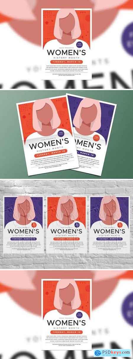 Women's History Month Flyer