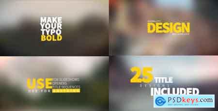 VideoHive Titles Collection Free