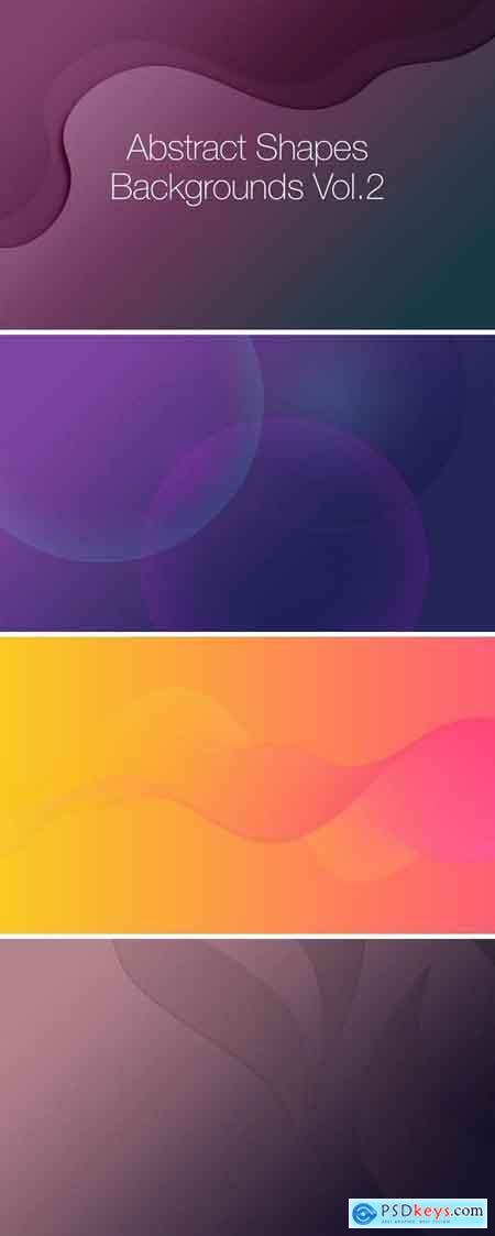 Abstract Shapes Backgrounds Vol.2 - PSLE65