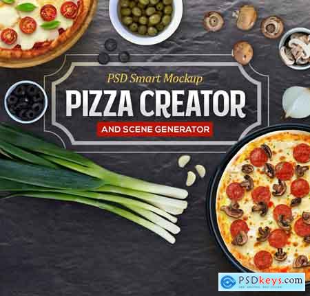 Creativemarket Pizza Creator & Scene Generator