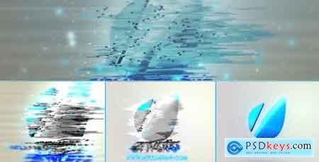 Videohive Bad Signal 3D Shattered Logo Free