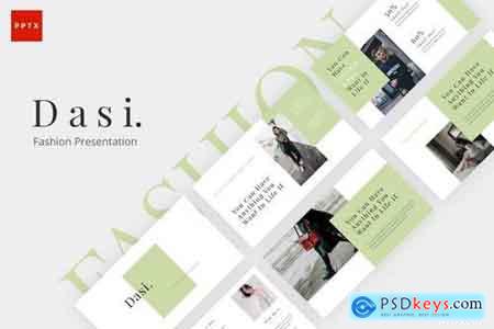 Dasi Fashion - Powerpoint, Keynote, Google Sliders Templates