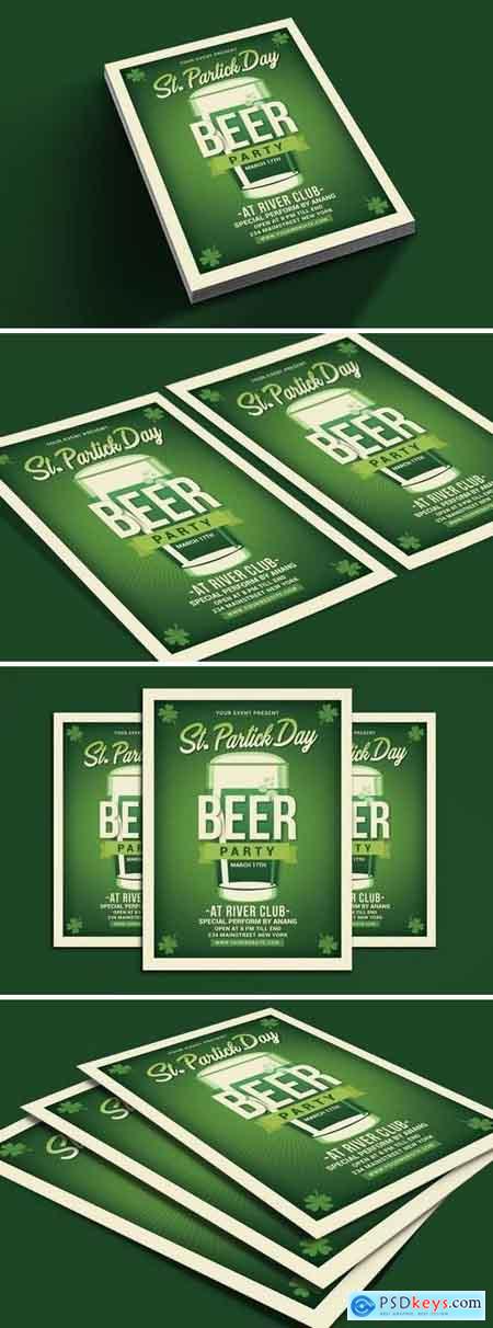 Saint Patrick Day Beer Party