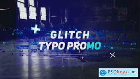 Videohive Glitch Typo Promo Free