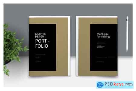 CreativeMarket Graphic Design Portfolio Template
