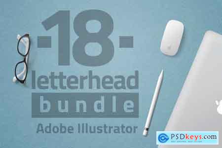 Creativemarket 18 Letterhead Bundle