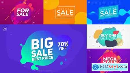 Videohive Colorful Book Sale Abstract Free