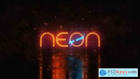 Videohive Neon Logo Reveal Free