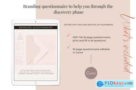 Creativemarket Branding Questionnaire - Canva