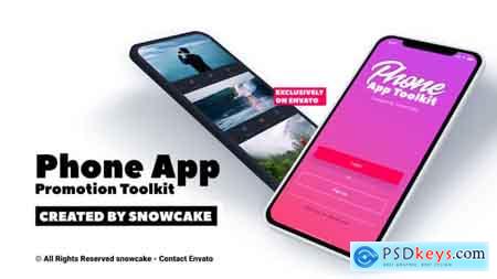 Videohive Phone App Promotion Toolkit Free