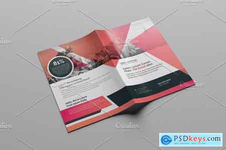 Creativemarket 4pages Bifold Brochure